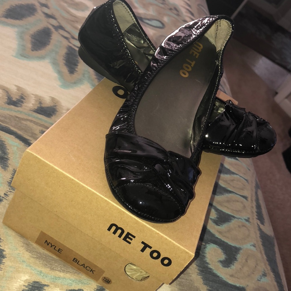 Me Too - Patent Leather Ballet Slippers - 7.5